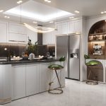 طراحی کابینت نئوکلاسیک