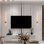 طراحی تی وی وال نئوکلاسیک