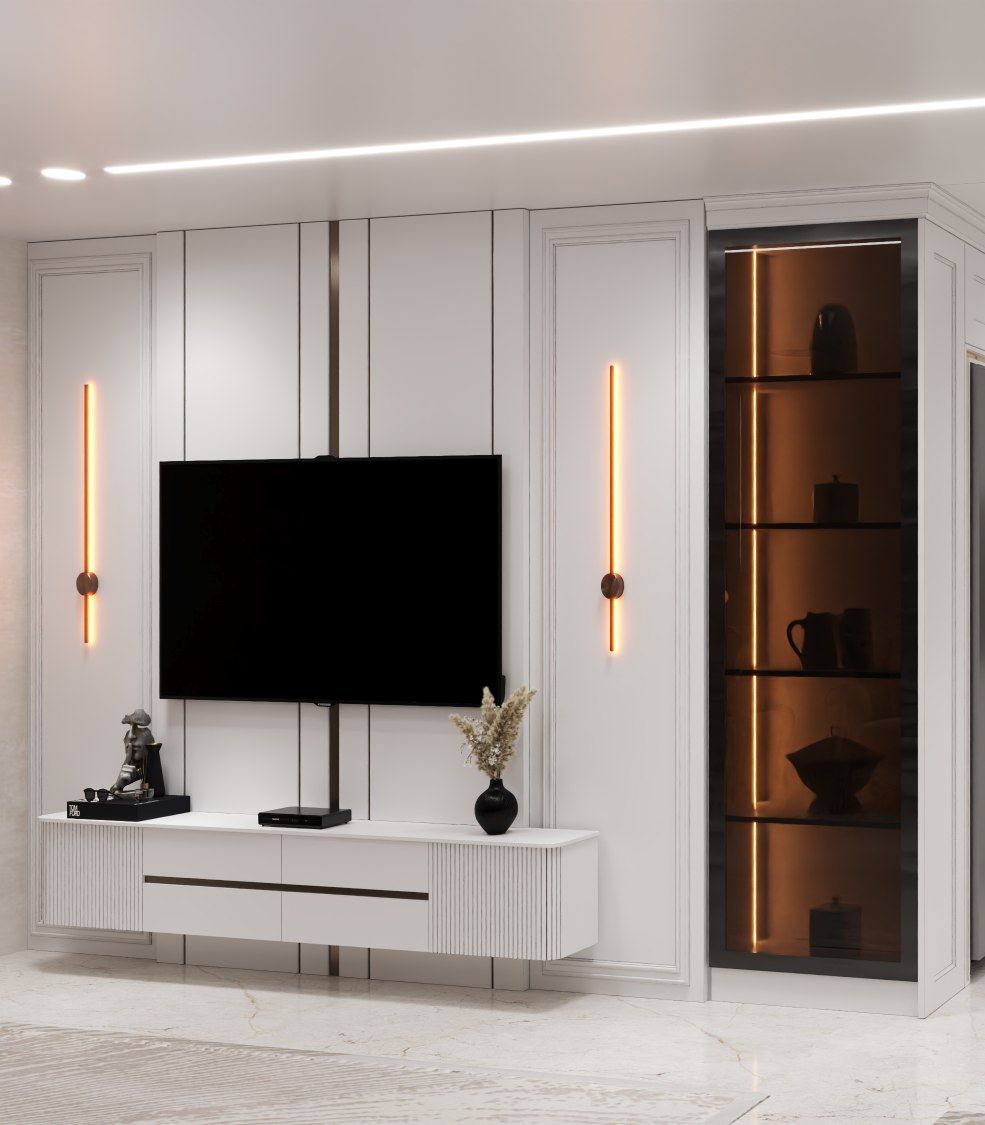 -2147483648_-210076 طراحی تی وی وال نئوکلاسیک - Image 1