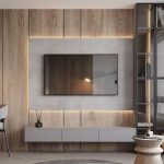 طراحی تی وی وال مدرن