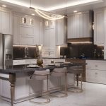 طراحی کابینت نئوکلاسیک